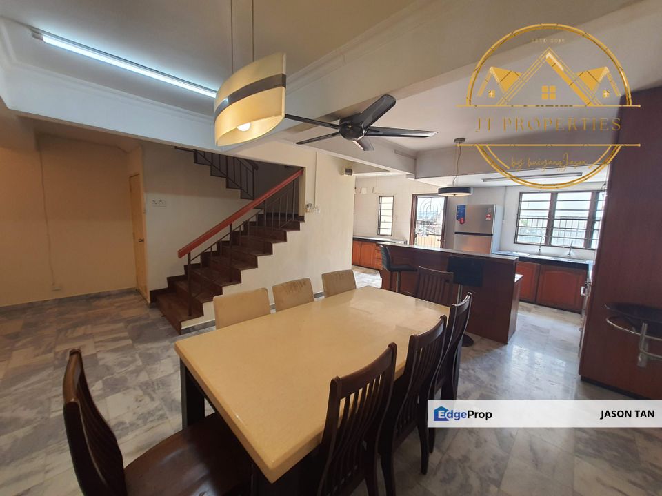 Bandar Baru Sri Petaling, Zone K, KL @ 2.5 Storey Landed House For Rent [ PARTFURNISH 🌈 22X75 WET&DRYKITCHEN GATEDGUARDED ], Kuala Lumpur, KL City