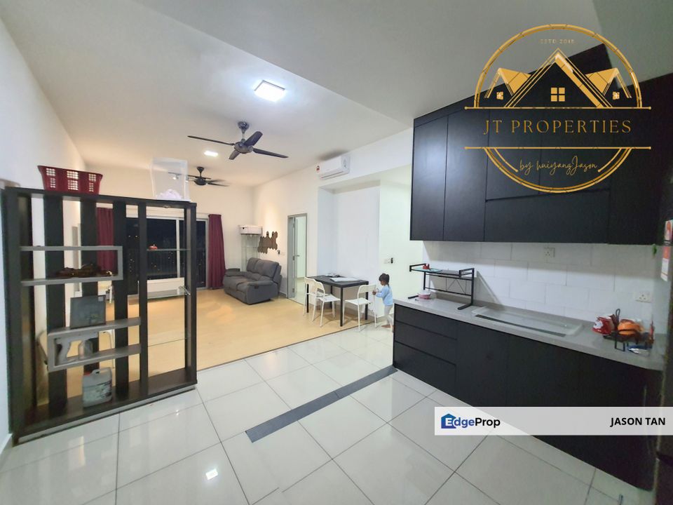 The Wharf Residence , Puchong [ PARTFURNISH 🌈 2ROOM 828SF AIRCON+WATERHEATER ], Selangor, Puchong