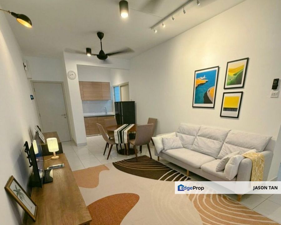 Impiana Sky Residensi @ The Earth, Bukit Jalil [ FULLFURNISH 🌈 KITCHENCABINET 1CARPARK ], Kuala Lumpur, Bukit Jalil