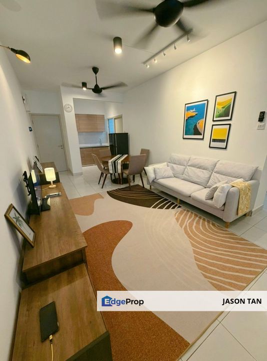 Impiana Sky Residensi @ The Earth, Bukit Jalil [ FULLFURNISH 🌈 KITCHENCABINET 1CARPARK ], Kuala Lumpur, Bukit Jalil