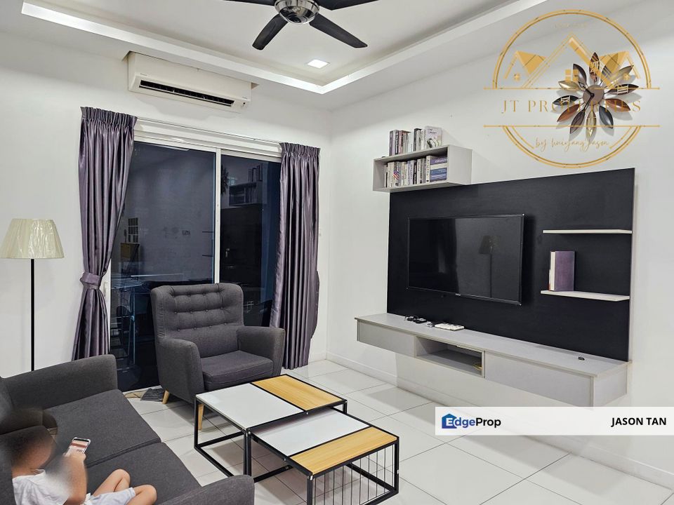 CORNERLOT Skypod Puchong Jaya [ RENOVATE 🌈 1247sf 3CARPARK 3ROOM NrLRT ], Selangor, Puchong