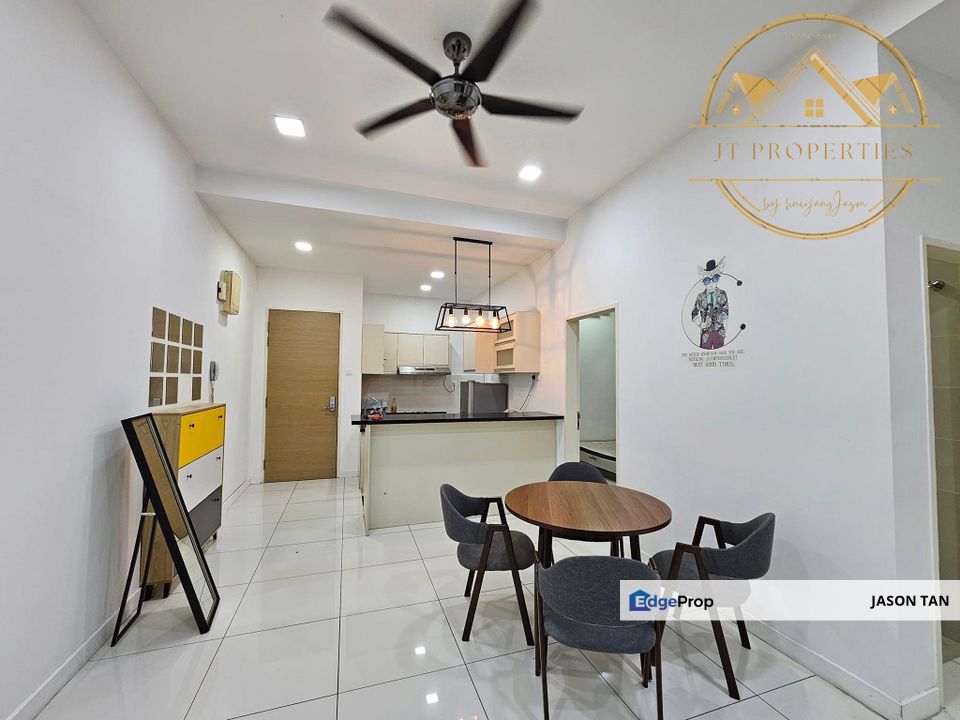 CORNERLOT Skypod Puchong Jaya [ RENOVATE 🌈 1247sf 3CARPARK 3ROOM NrLRT ], Selangor, Puchong