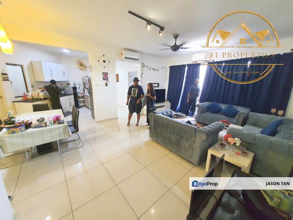 [ KITCHENCABINET 🌈 1308sf 3ROOM MRT 2PARKING ] Zeva Residence @ Equine Park Seri Kembangan, Selangor, Seri Kembangan