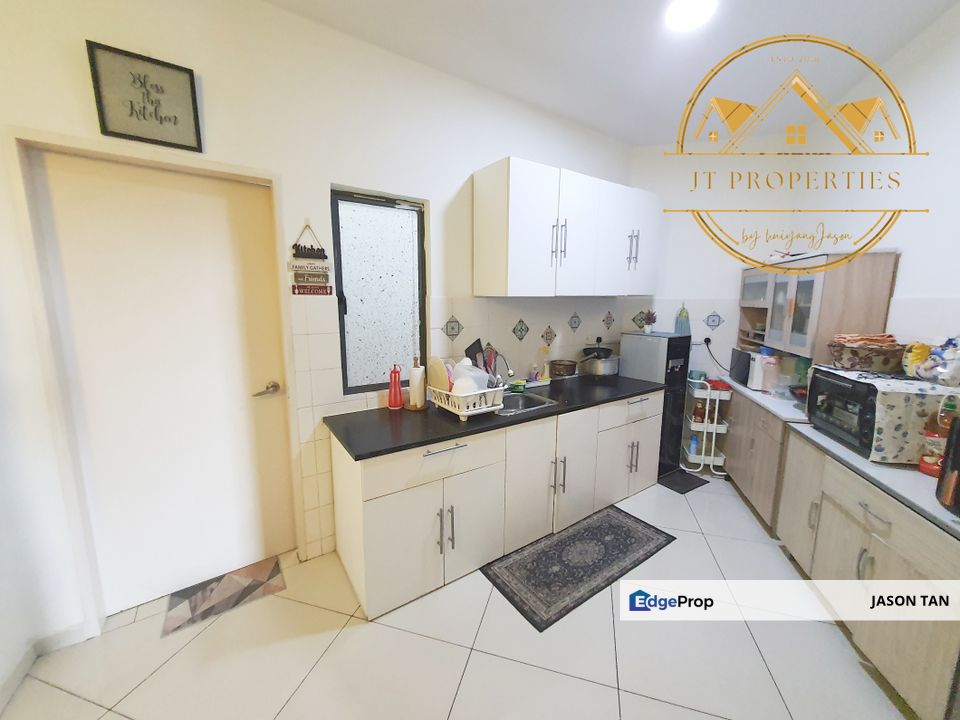[ KITCHENCABINET 🌈 1308sf 3ROOM MRT 2PARKING ] Zeva Residence @ Equine Park Seri Kembangan, Selangor, Seri Kembangan