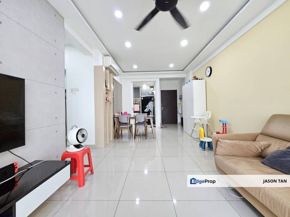 Hijauan Puteri Condominium [ RENOVATED 🌈 UNBLOCKVIEW 915sf KITCHENCABINET 2CARPARK FREEHOLD ], Selangor, Puchong