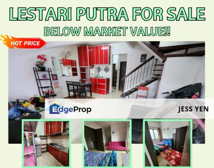 100% Loan Extra Land Reno 2 Sty House Lestari Putra PUJ Seri Kembangan, Selangor, Seri Kembangan