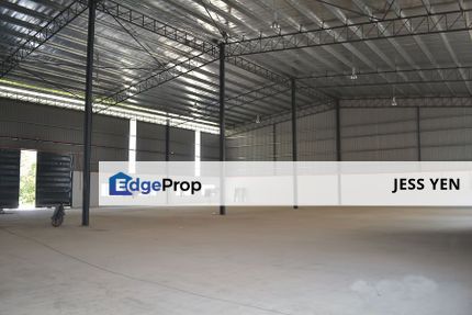 Semenyih Sungai Lalang Detached Factory Warehouse with CCTV for Rent, Selangor, Semenyih