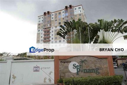 Pangsapuri Seri pinang seri kembangan selangor for sale Low Deposit Full Loan Below Market, Selangor, Seri Kembangan