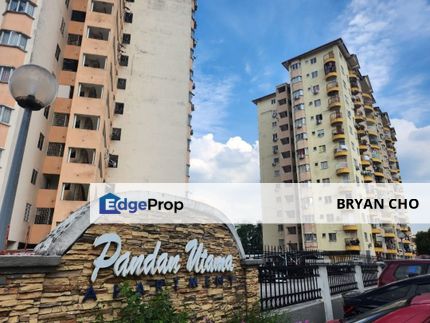 Pandan Utama Ampang selangor for sale fully renovated 100% Loan low deposit below market non Bumi, Selangor, Ampang