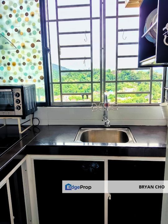 Ayuman Suites, Serviced residence gombak selangor for sale 657 sf fully renovated 100% Loan Below Market freehold, Selangor, Gombak