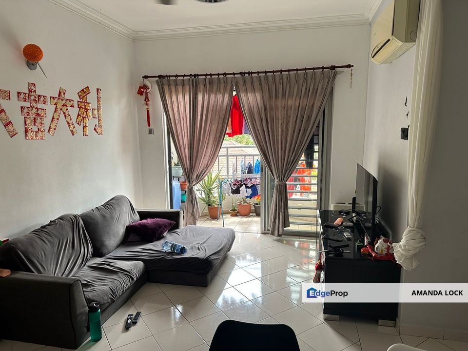 Pangsapuri Seri Meranti Puchong Apartment for Sale Partly Furnished, Selangor, Puchong