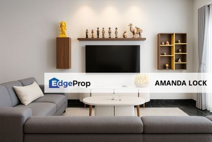 Lakeside Residence Jalan Metro Puchong for sale renovated with aircond for sale, Selangor, Puchong