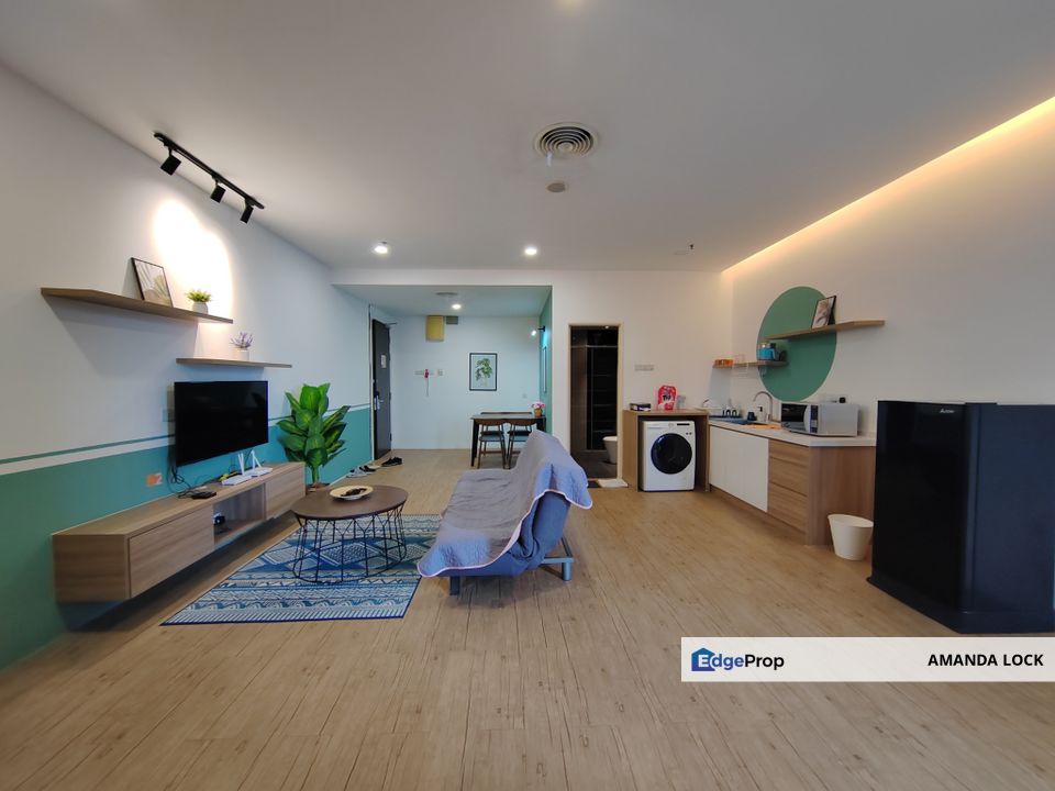Bangsar Trade Centre Jalan Pantai Baharu Serviced Residence for Rent with Fully Furnished Studio Unit, Kuala Lumpur, Bangsar