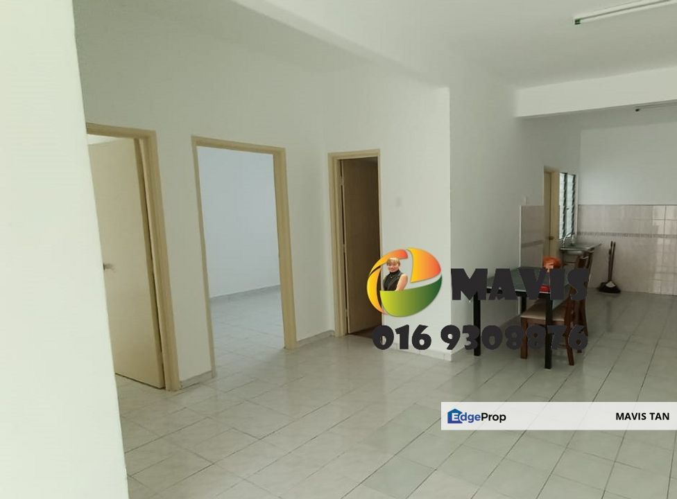 💖 2ND FLOOR + 2 AIR CON💖 SRI MEKAR APARTMENT @ BANDAR PUCHONG JAYA, Selangor, Puchong