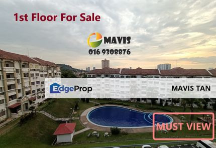 1st FLOOR 💯 CASH BACK 💯 Below Market Value @ Sri Mekar Apartment, Jalan Tempua 3, Bandar Puchong Jaya, Selangor, Puchong