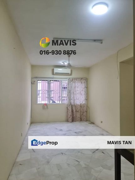 💗1st Floor + NEW PAINT + 2 AIRCON + FRIDGE + WASHING MACHINE + KING BED 💗 SRI CEMPAKA Apartment  @ Taman Wawasan Puchong Nr Bandar Puteri  , Selangor, Bandar Puteri Puchong