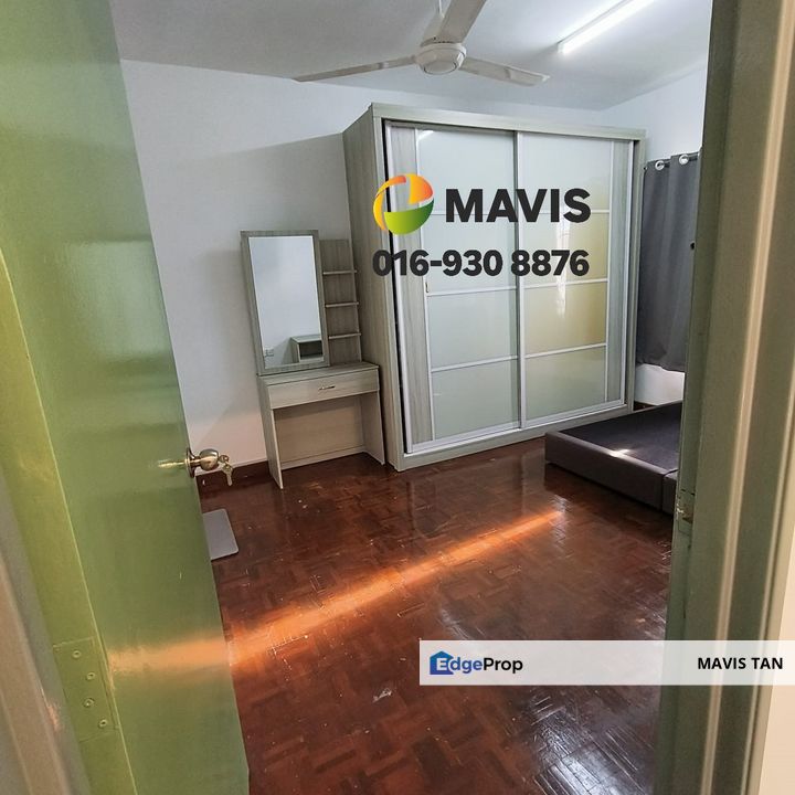 💗1st Floor + FULLY FURNIURE + NEW PAINT +  💗 D'Palma Apartment @ Taman Wawasan Puchong Nr Bandar Puteri, Selangor, Puchong