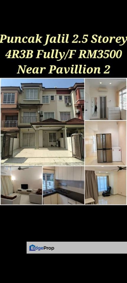 💥💥💥Taman puncak jalil@2.5 Storey rental rm3500, Selangor, Puncak Jalil