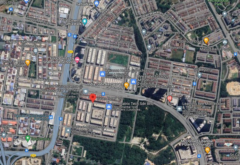 Bandar Puteri Puchong [Rented out]Ground Floor Shop lot, 1st, 2nd & 3rd Floor