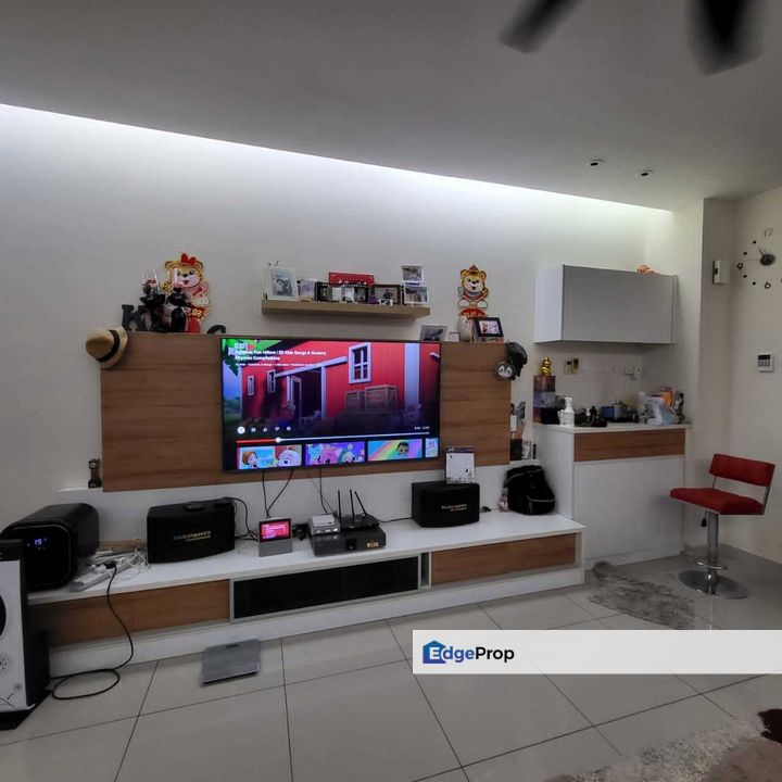 TOWNHOUSE Odora Parkhomes Sierra 1 @ 16 Sierra For Sale ✨ RENOVATED LOWERUNIT FULLFURNISH EXTENDEDBACK KITCHEN, Selangor, Puchong South