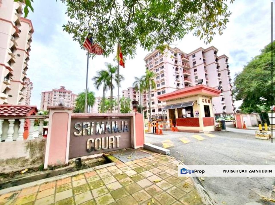SRI MANJA COURT CONDOMINIUM TAMAN SRI MANJA PETALING JAYA FOR SALE, Selangor, Petaling Jaya
