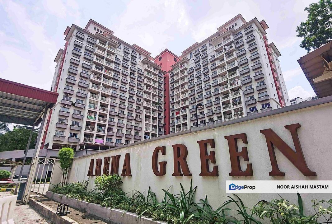 Fully Furnished FREEHOLD Arena Green Apartment Bukit Jalil Kuala Lumpur
