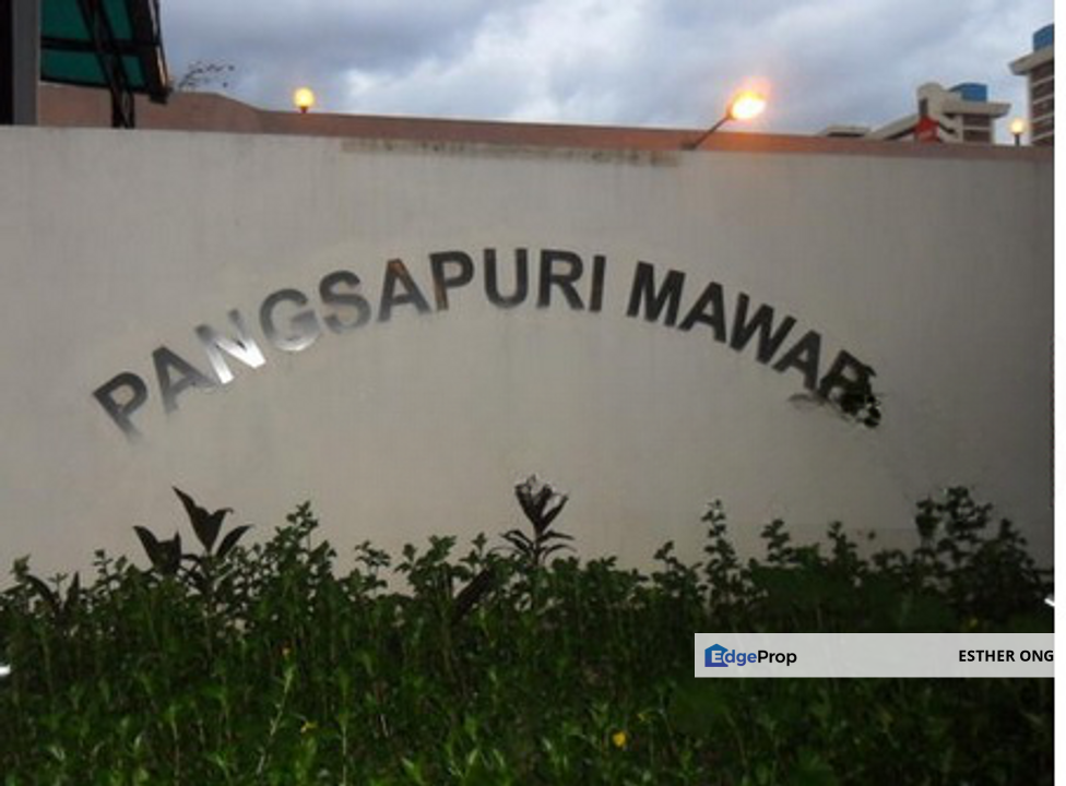 Mawar Apartment Sentul Pangsapuri Mawar Partly Furnish Good Condition Below Market Price , Kuala Lumpur, Sentul