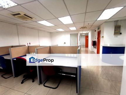 Partly Furnish Office, Well Kept Condition, KL City Matured Busy Area, Kuala Lumpur, Bandar Tun Razak