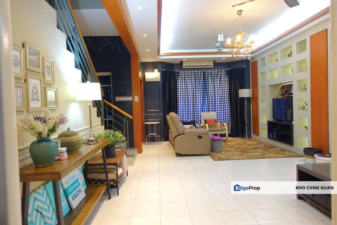 Taman Dagang Avenue Ampang Double Storey House For Sale Corner 6 Star Hotel Design , Selangor, Ampang