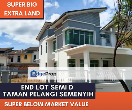 Taman Pelangi Semenyih 2 Double Storey Semi D For Sale FREEHOLD, 35 X 80 Big Extra Land , Selangor, Semenyih