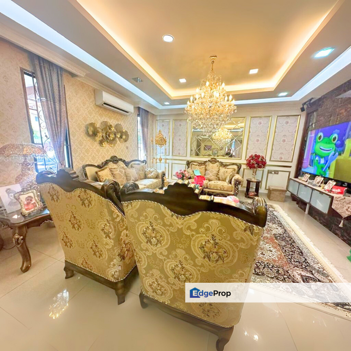 AP6 Aman Perdana Klang Bungalow 2 Sty Freehold Fully Renovated Fully Furnished For Sale, Selangor, Klang