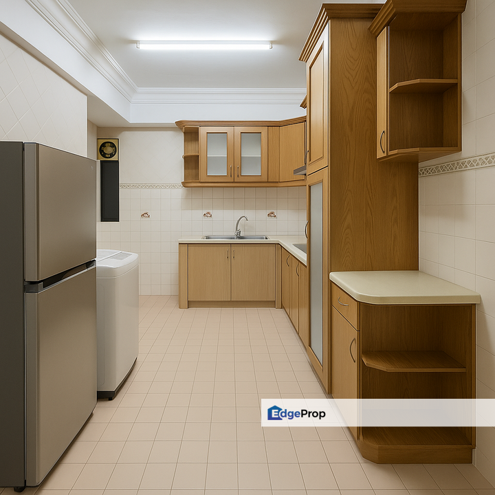 Pandan Ville Condo KL Low Floor Freehold Renovated Fully Furnished 1587 Sqft For Sale, Selangor, Pandan Indah