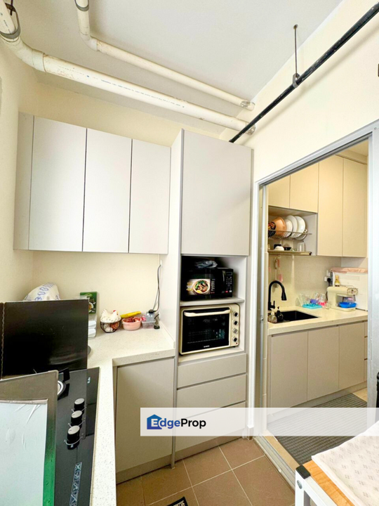 Aronia Apartment Bandar Parklands Klang Freehold Pool View Kitchen Cabinet For Sale, Selangor, Klang