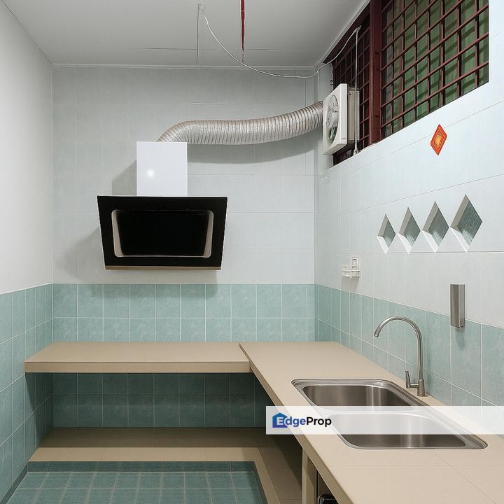 Taman Saujana Puchong 2 Sty House Well Kept Gated & Guarded Kitchen Cabinet For Sale, Selangor, Puchong South