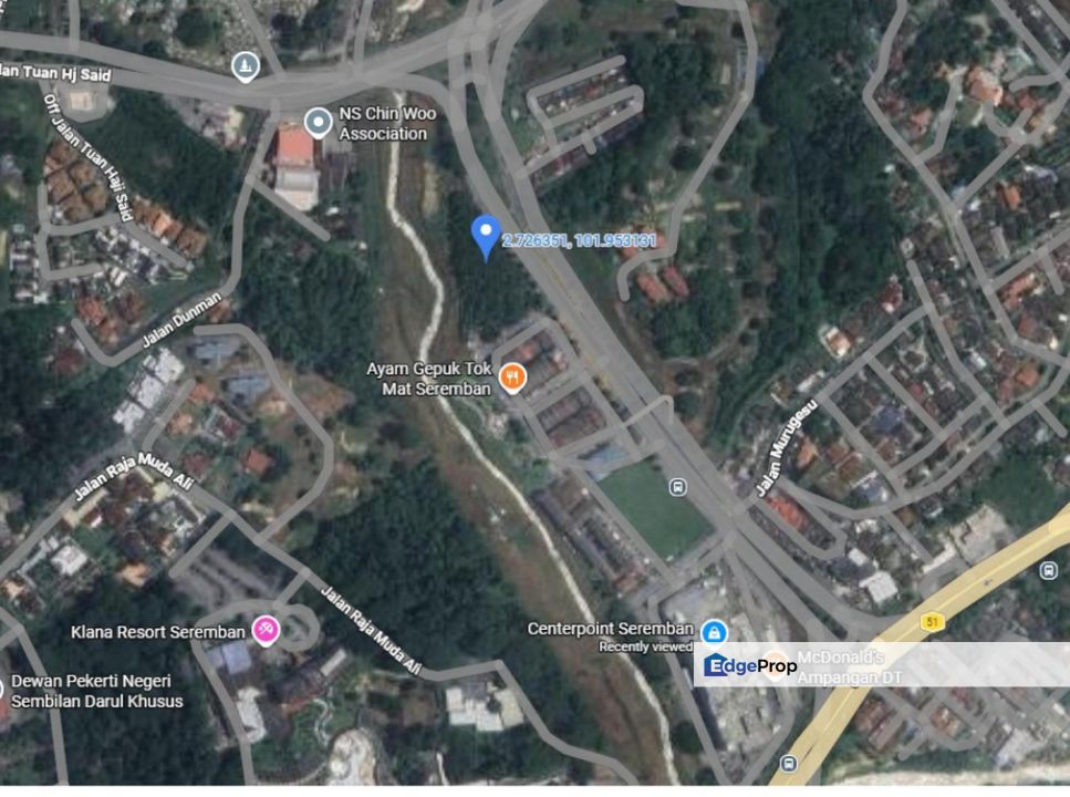 Seremban Prime Commercial Land Facing Main Road Flat Surface For Sale, Negeri Sembilan, Seremban