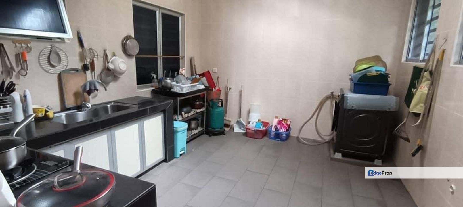 PP5 Taman Putra Prima Puchong 2 Sty 20x80 Freehold Fully Renovated Extended Kitchen Cabinet For Sale, Selangor, Puchong