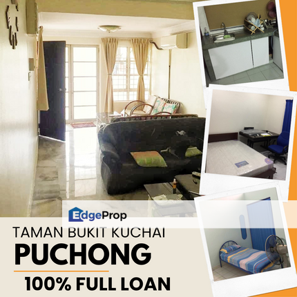 Taman Bukit Kuchai Puchong For Sale Fully Extended Ready To Move In, Selangor, Bandar Kinrara Puchong