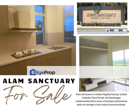Alam Sanctuary Seri Kembangan For Sale Well Kept Unit Good Condition, Selangor, Puchong South