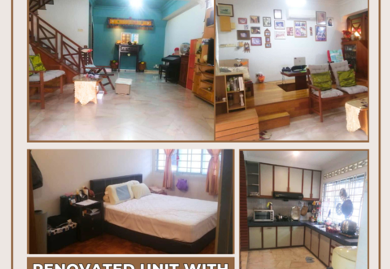 Taman OUG KL For Sale FREEHOLD RENOVATED AMPLE PARKING SPACE