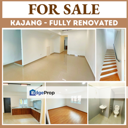 Taman Maju, Kajang For Sale Newly Renovated Freehold Move In Condition, Selangor, Kajang