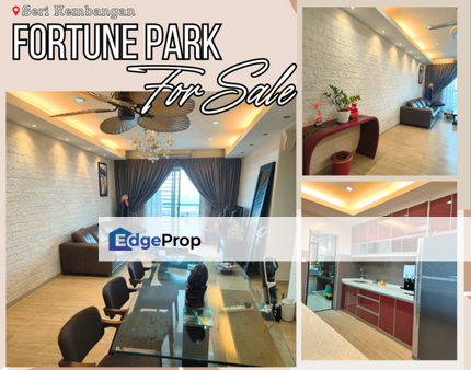 Fortune Park Seri Kembangan For Sale Fully Furnished With Lake View, Selangor, Seri Kembangan