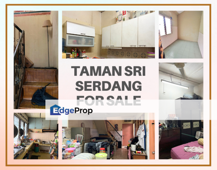 Taman Sri Serdang Single Storey For Sale Non Bumi Kitchen Extended, Selangor, Seri Kembangan