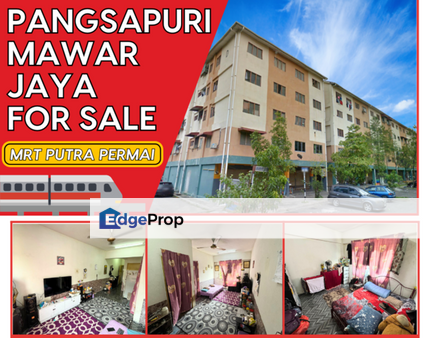 Mawar Jaya Apartment Seri Kembangan For Sale MRT Putra Permai Non Bumi, Selangor, Puchong South