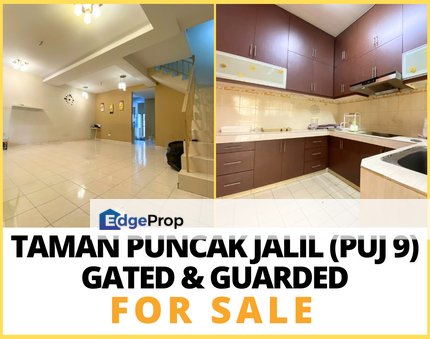 Non Bumi Puncak Jalil PUJ 9 Car Porch Extended  Gated & Guarded Kit cabinet Table Top, Selangor, Seri Kembangan