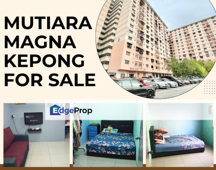 Mutiara Magna Kepong Fully Tiles Table Top Well Kept Unit, Kuala Lumpur, Kepong