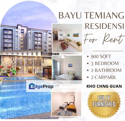 Rumah Sewa Seremban 2 Bayu Temiang Residensi ID Design FULLY FURNISHED 2 Carpark Seremban For Rent, Negeri Sembilan, Seremban