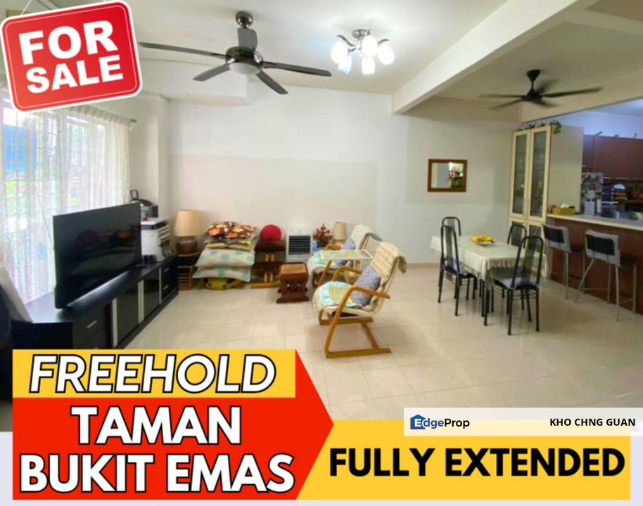 Taman Bukit Emas 7km to MRT Kajang FREEHOLD Fully Extended , Selangor, Kajang