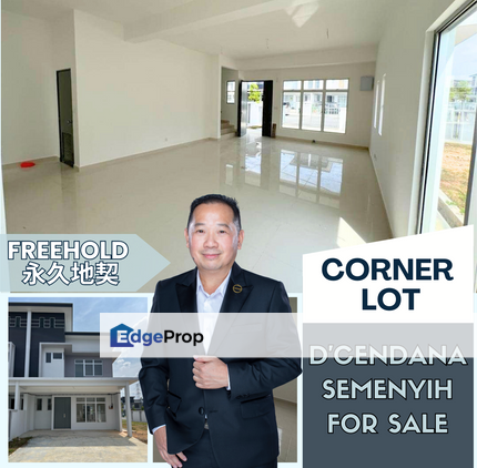 [CORNER LOT] D'Cendana Semenyih FREEHOLD Extra Land 20 Ft, Selangor, Beranang