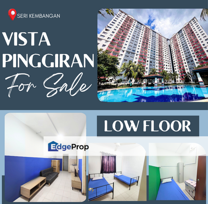 [LOW FLOOR] Vista Pinggiran MRT Equine Seri kembangan 1 Covered Carpark, Selangor, Seri Kembangan