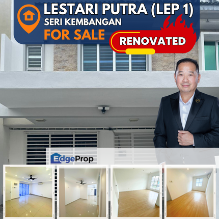 Taman Lestari Putra Modern Design 2 Storey House For Sale Renovated Gated & Guarded, Selangor, Seri Kembangan